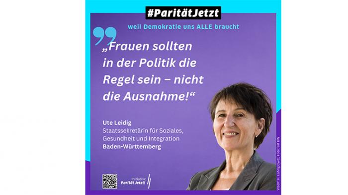 Staatssekretärin Dr. Ute Leidig (BW)