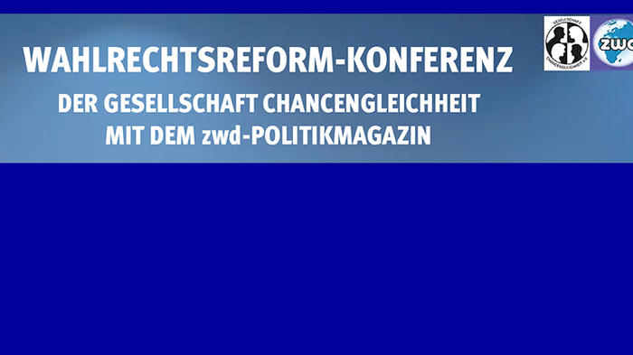Nachrichtencover zur Wahlrechtskonferenz